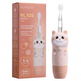 Электрическая звуковая зубная щётка Revyline RL 025 Baby Kitty, Beige