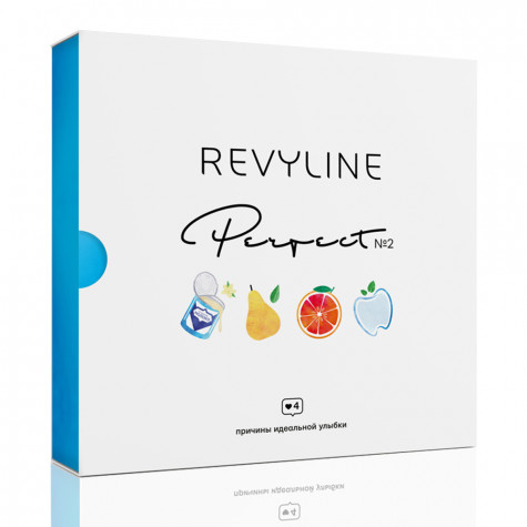 Набор Зубных паст Revyline Perfect Сгущенное молоко + Груша + Грейпфрут + Smart, 4х40 г