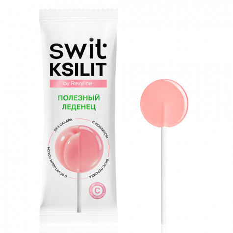 Леденцы на палочке Swit by Revyline Ksilit Mix с витамином С, 100 шт.